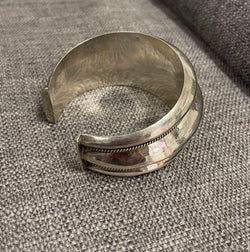 Sterling Silver Vintage Modernist Cuff | Antique & Vintage | Moonee Ponds Antiques | Australia Wide Delivery