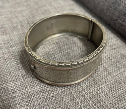 Birmingham Gold and Silver Engraved Bracelet 1885 | Antique & Vintage | Moonee Ponds Antiques | Australia Wide Delivery