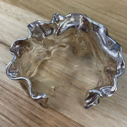 Sterling Silver Modernist Design Cuff Bracelet