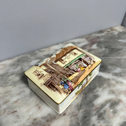 Vintage Royal Winton Old Curiosity Shop Trinket Box