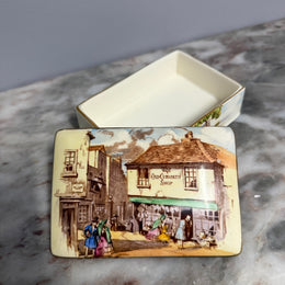 Vintage Royal Winton Old Curiosity Shop Trinket Box