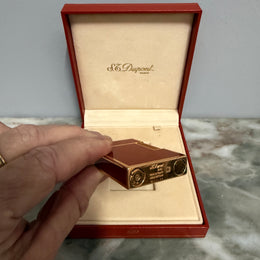S.T.Dupont Pocket Lighter In Orig Box