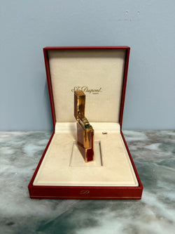 S.T.Dupont Pocket Lighter In Orig Box | Antique & Vintage | Moonee Ponds Antiques | Australia Wide Delivery
