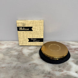 Vintage "Melissa" Compact Original Box & Case