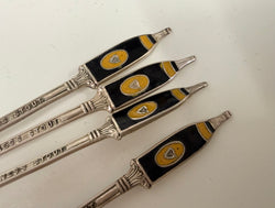 Vintage Set 8 Guinness Stout Advertising Tea Spoons & 2 Others With Harps | Antique & Vintage | Moonee Ponds Antiques | Australia Wide Delivery