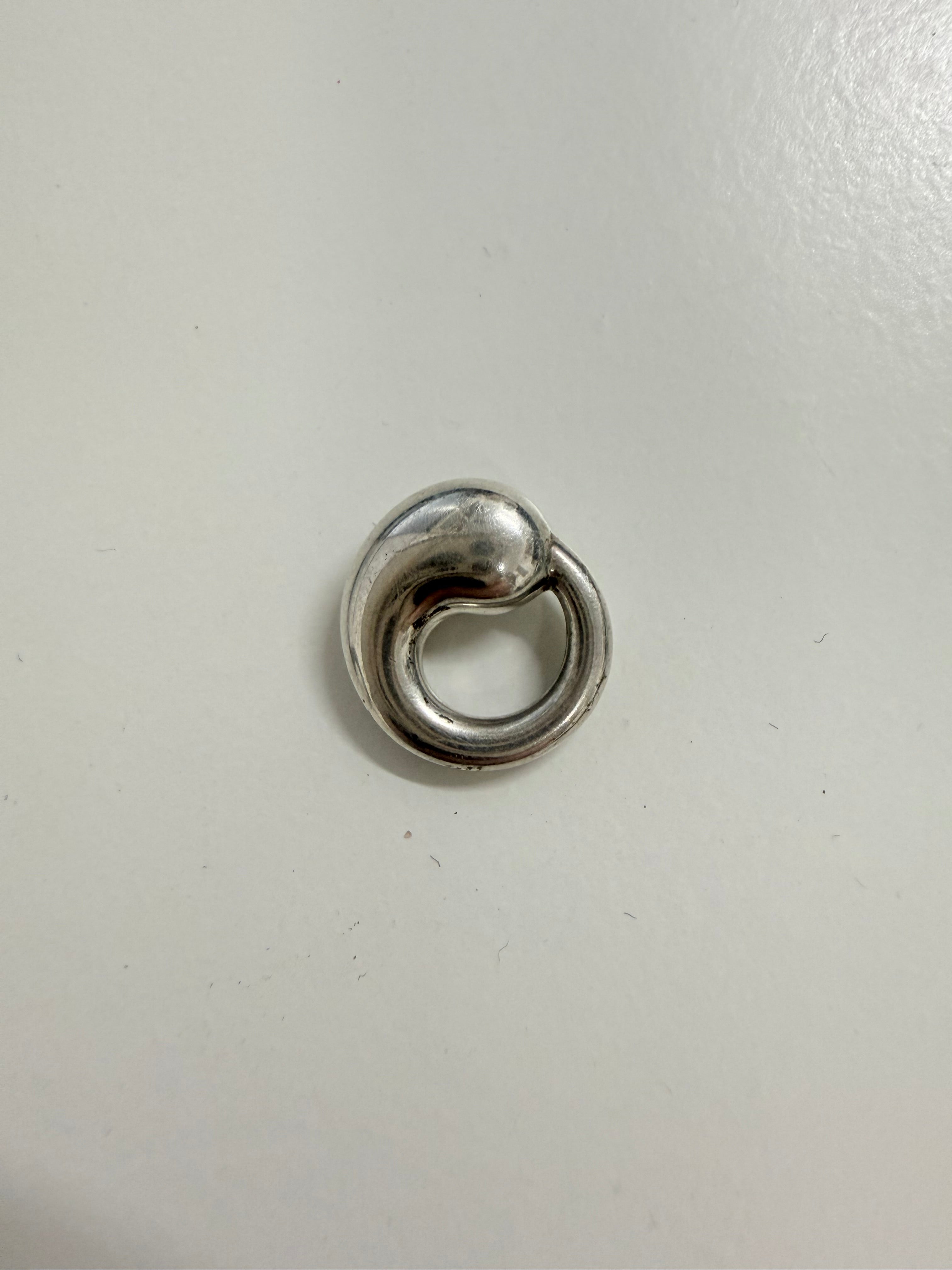 Original Tiffany & Co Elsa Peretti Eternal Circle 925 Pendant