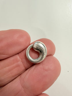 Original Tiffany & Co Elsa Peretti Eternal Circle 925 Pendant | Antique & Vintage | Moonee Ponds Antiques | Australia Wide Delivery