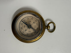 Antique Brass Pocket Compass | Antique & Vintage | Moonee Ponds Antiques | Australia Wide Delivery