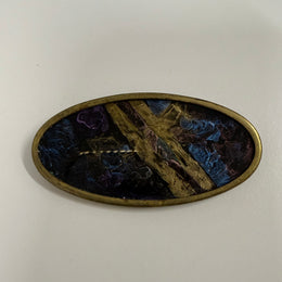 Interesting Vintage 1970's Handmade Brooch