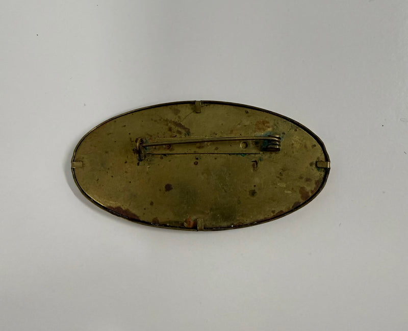 Interesting Vintage 1970's Handmade Brooch