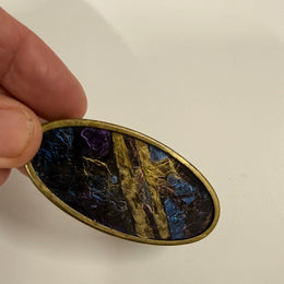 Interesting Vintage 1970's Handmade Brooch
