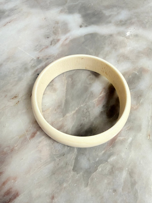 Antique Ivory Hand Carved Bracelet