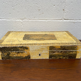 Large Vintage / Antique Trinket / Deed Box