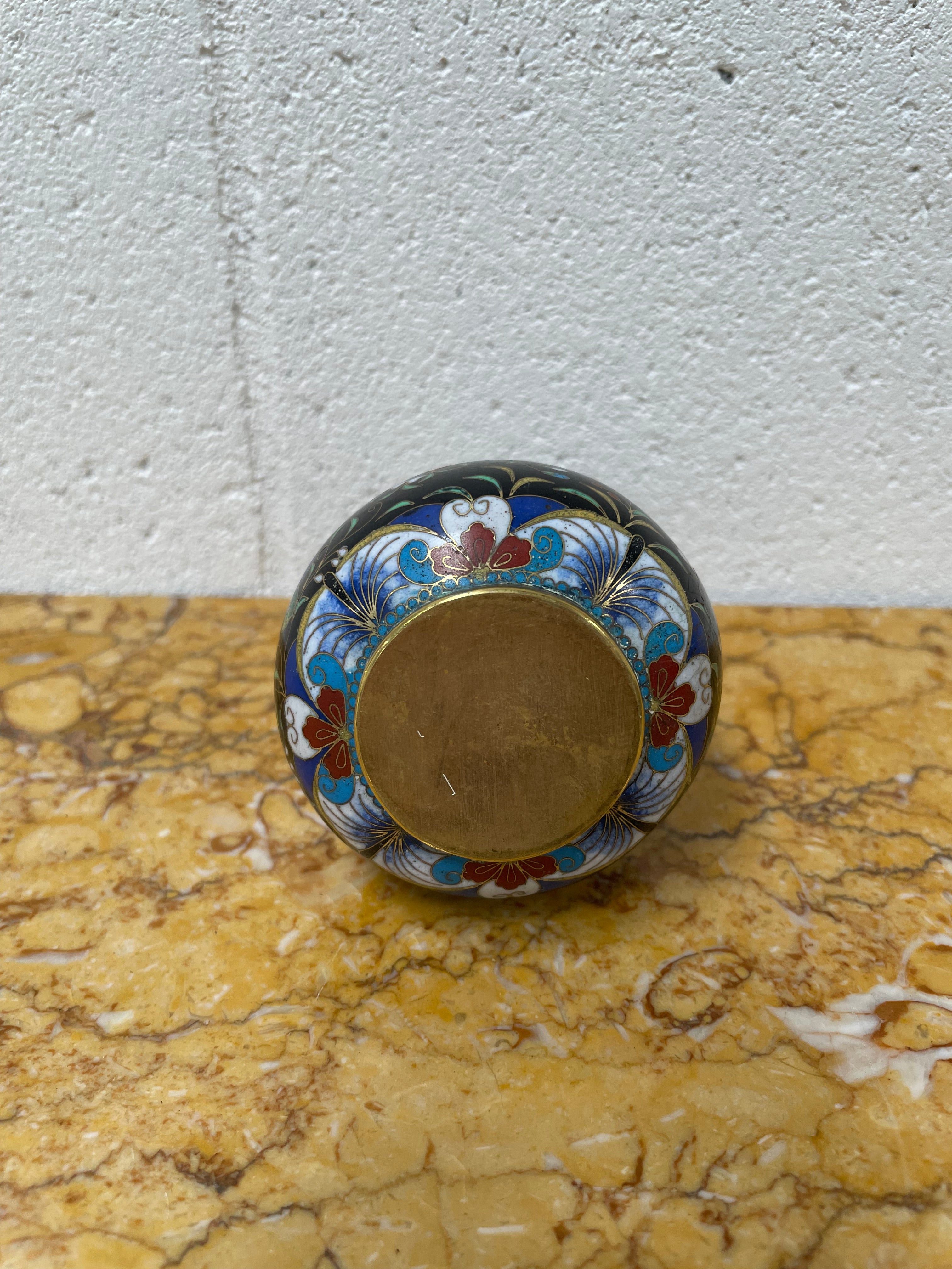 Superb Japanese Cloisonné Vase C:1880 | Antique & Vintage | Moonee Ponds Antiques | Australia Wide Delivery