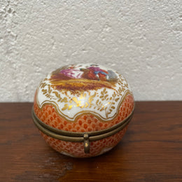 Antique Meissen Trinket Box c:1900