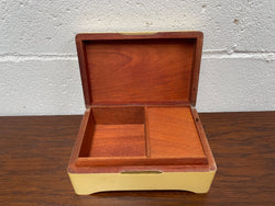Vintage Musical Wooden Trinket Box | Antique & Vintage | Moonee Ponds Antiques | Australia Wide Delivery
