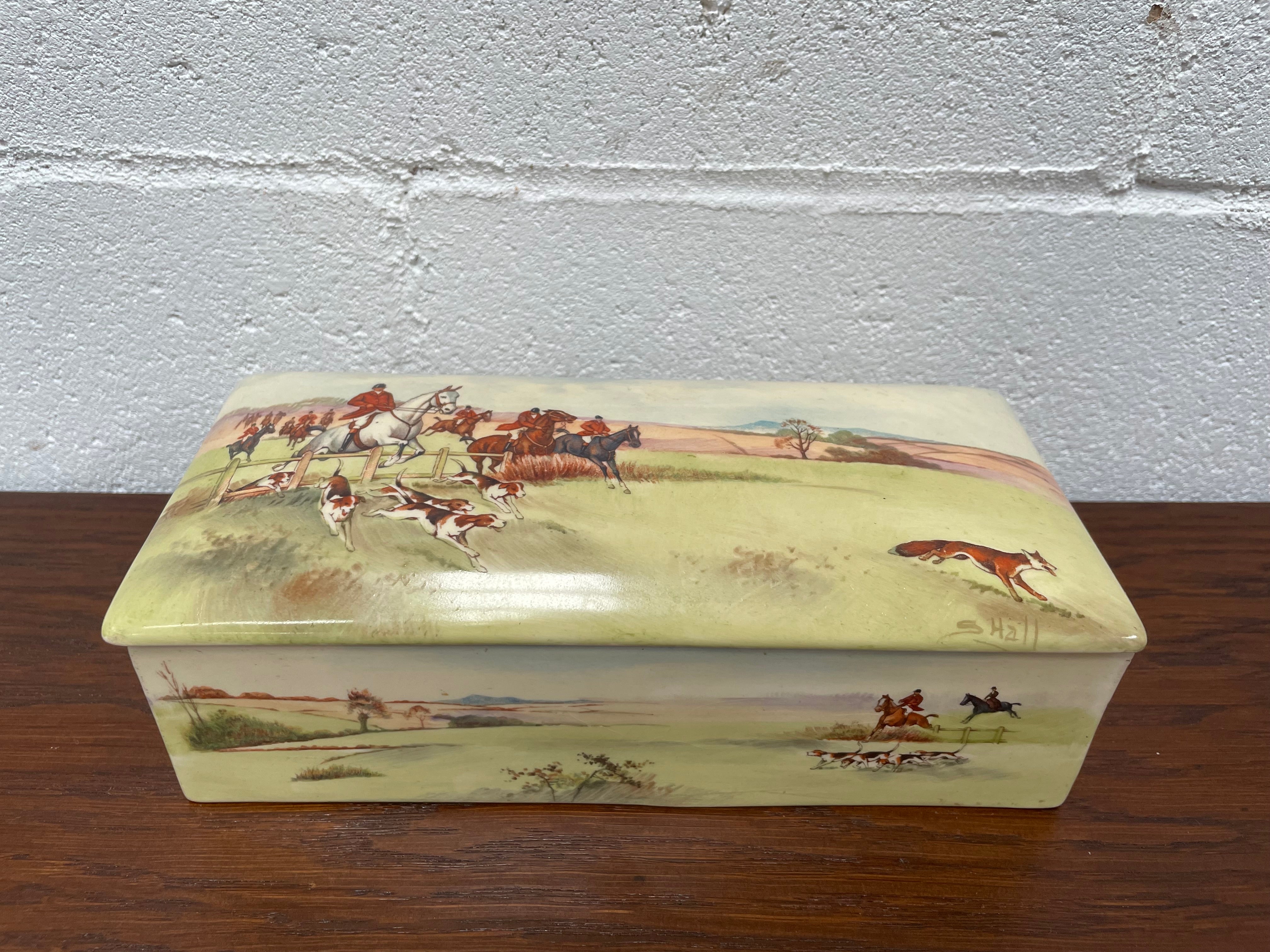Royal Doulton Series Ware Musical Jewellery Box | Antique & Vintage | Moonee Ponds Antiques | Australia Wide Delivery