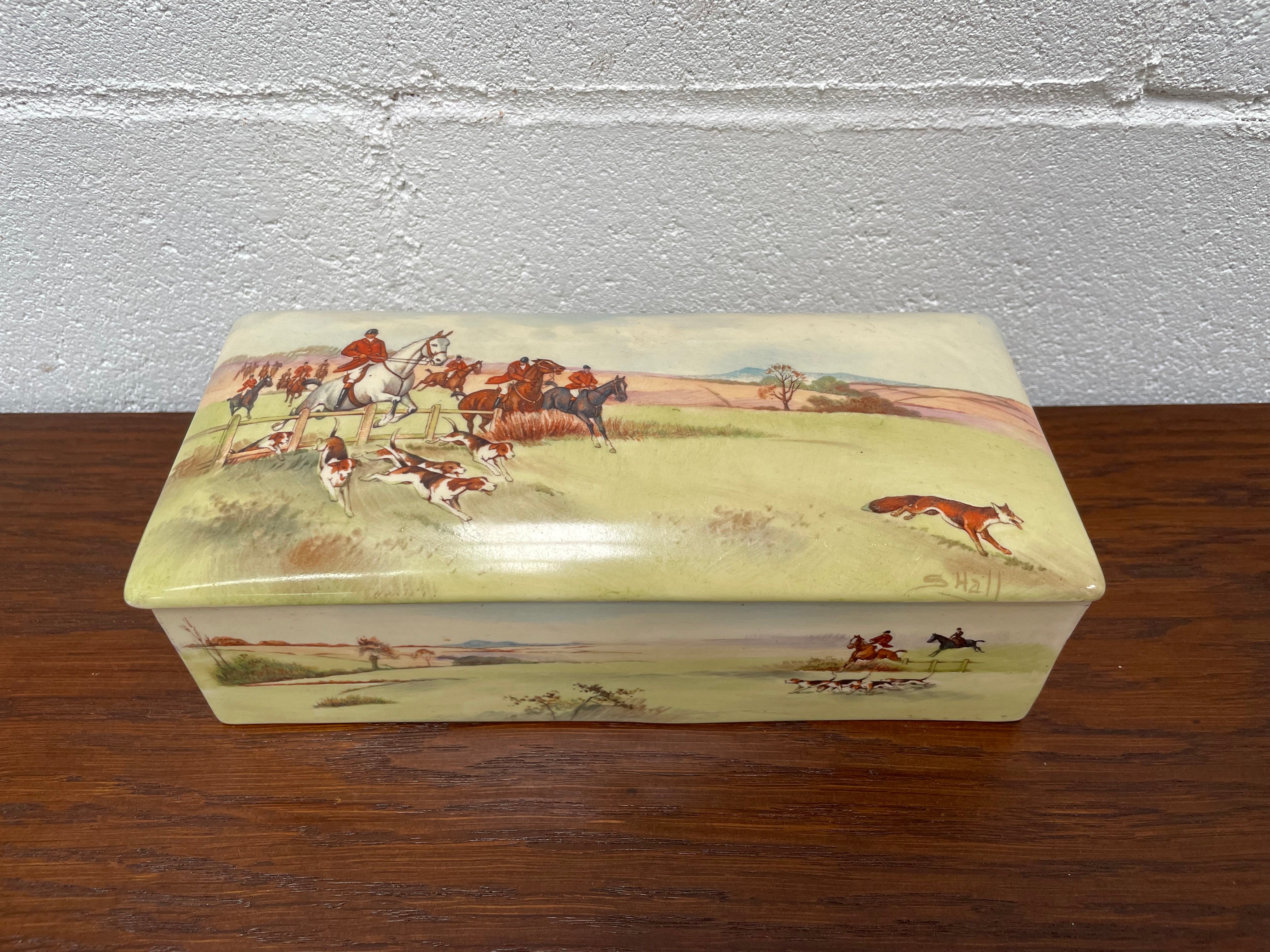 Royal Doulton Series Ware Musical Jewellery Box | Antique & Vintage | Moonee Ponds Antiques | Australia Wide Delivery