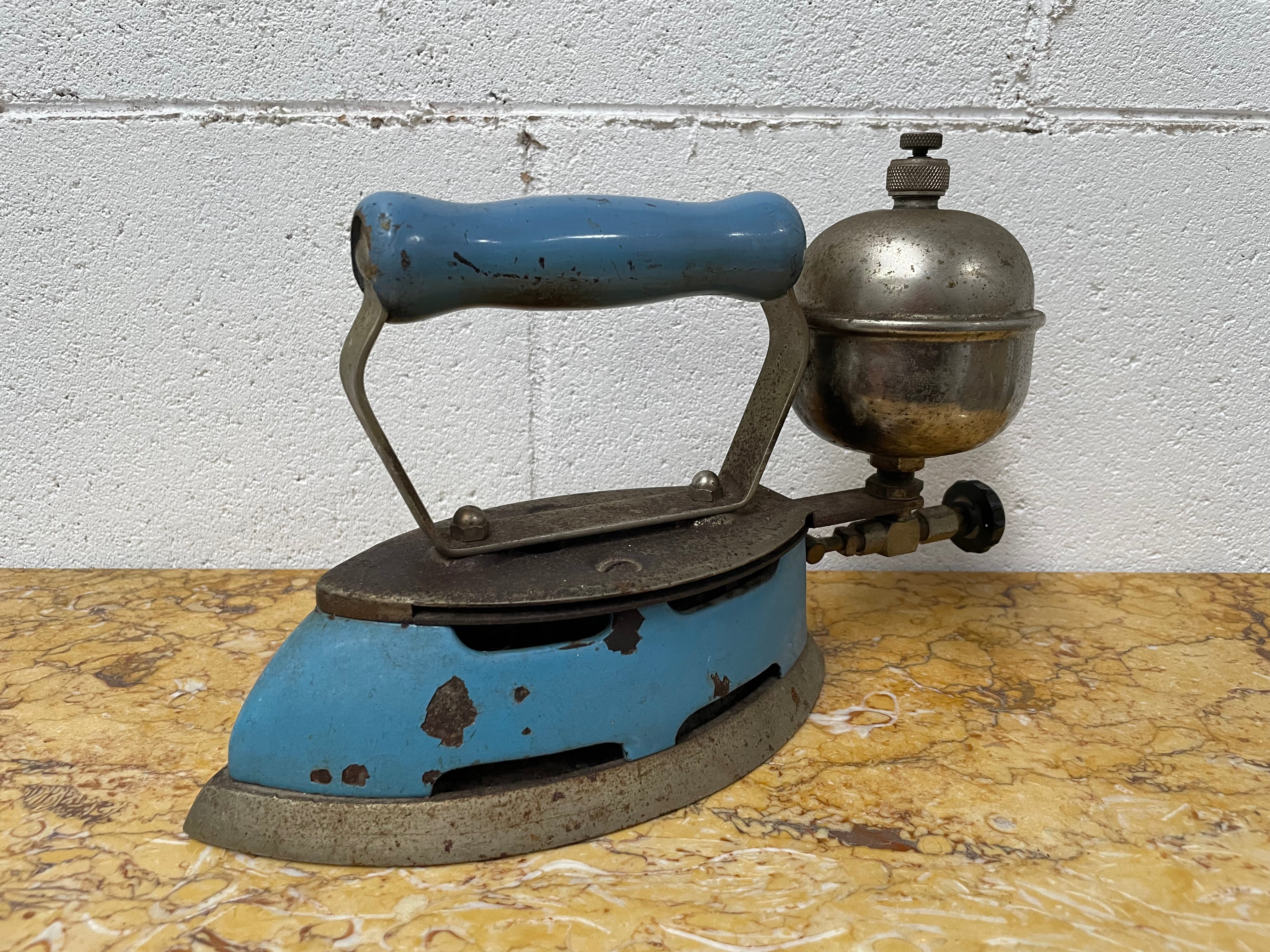 Vintage Coleman Blue Iron | Antique & Vintage | Moonee Ponds Antiques | Australia Wide Delivery