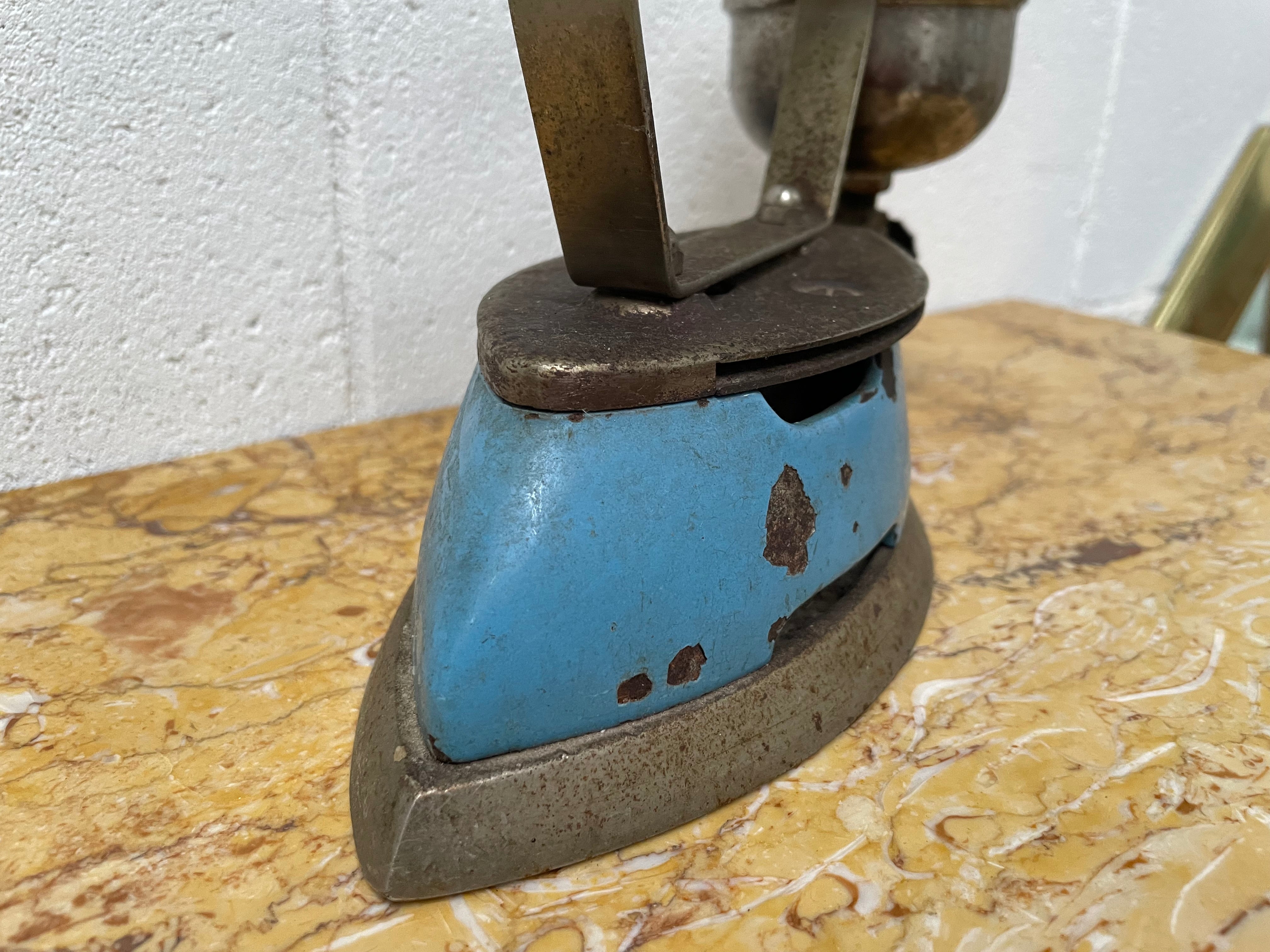 Vintage Coleman Blue Iron | Antique & Vintage | Moonee Ponds Antiques | Australia Wide Delivery