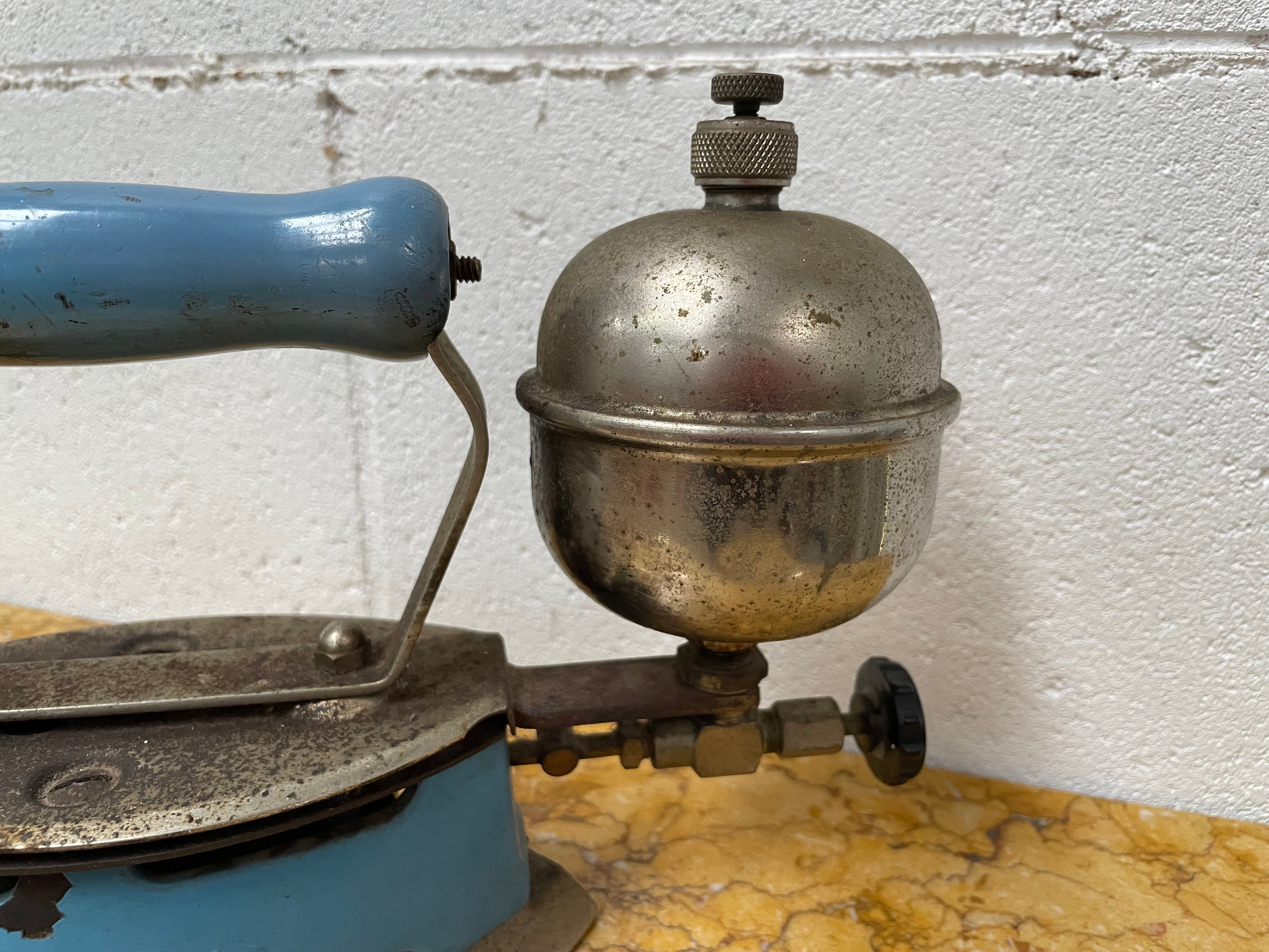 Vintage Coleman Blue Iron | Antique & Vintage | Moonee Ponds Antiques | Australia Wide Delivery