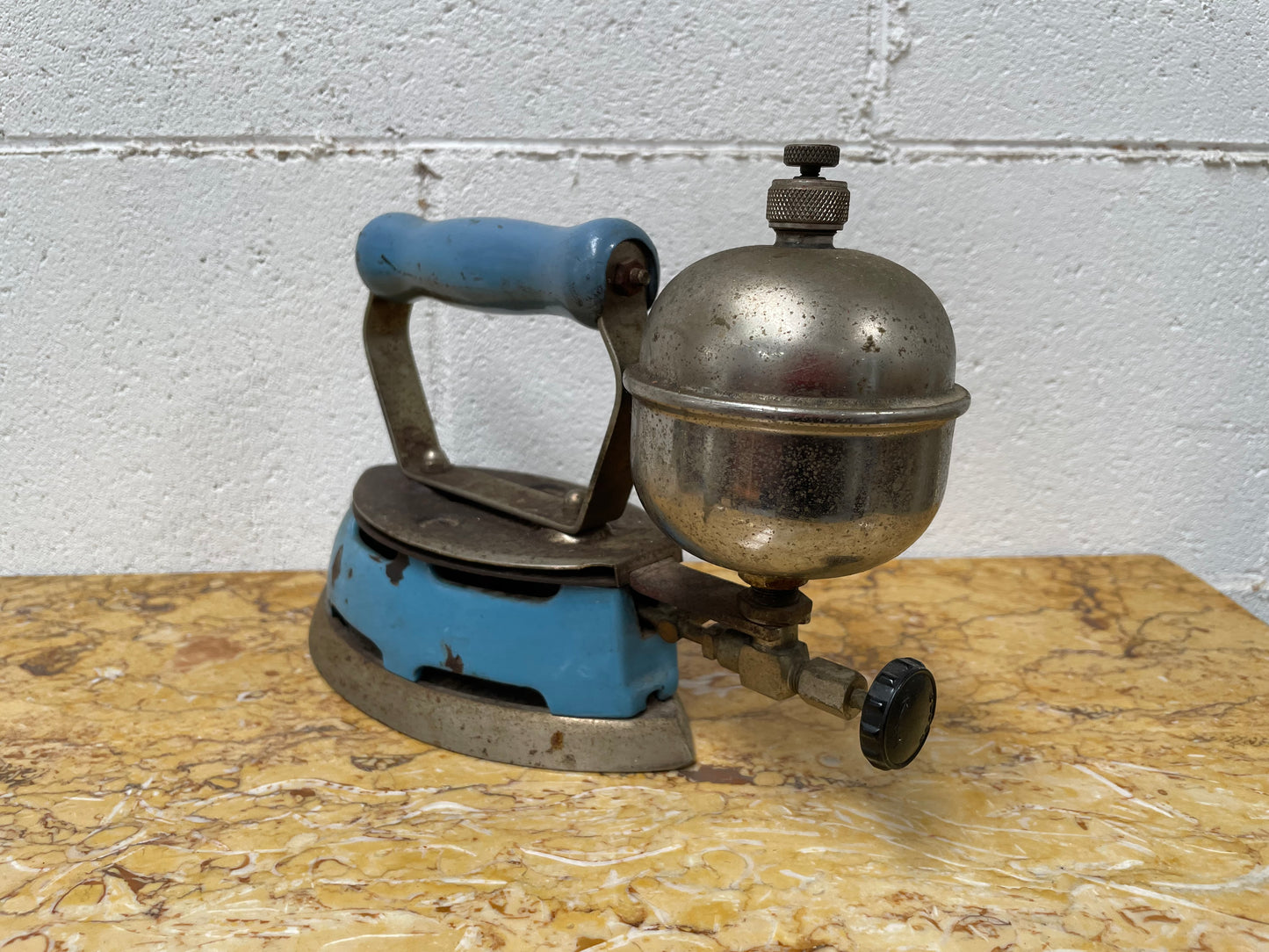 Vintage Coleman Blue Iron