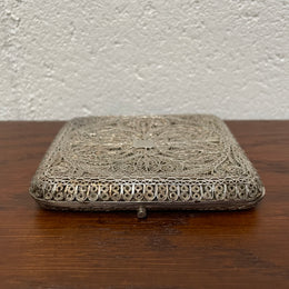 Antique Filigree Silver Case "Continental"