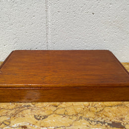 Vintage Hinged Cedar Box