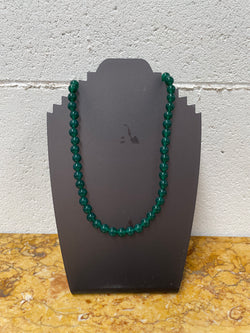 Peking Glass Faux Jade Necklace | Antique & Vintage | Moonee Ponds Antiques | Australia Wide Delivery