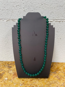 Peking Glass Faux Jade Necklace | Antique & Vintage | Moonee Ponds Antiques | Australia Wide Delivery