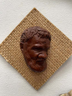Vintage Plaque of Aboriginal Head | Antique & Vintage | Moonee Ponds Antiques | Australia Wide Delivery