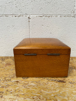 Large Vintage Maple Wooden Hinged Box | Antique & Vintage | Moonee Ponds Antiques | Australia Wide Delivery