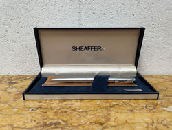 Sheaffer Stainless Steel Ball Point Pen | Antique & Vintage | Moonee Ponds Antiques | Australia Wide Delivery