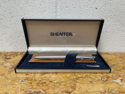 Sheaffer Stainless Steel Ball Point Pen | Antique & Vintage | Moonee Ponds Antiques | Australia Wide Delivery