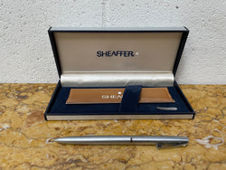 Sheaffer Stainless Steel Ball Point Pen | Antique & Vintage | Moonee Ponds Antiques | Australia Wide Delivery