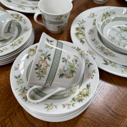 Royal Doulton Fine China Made in England Set for Six- Pattern Tonkin TC1107
