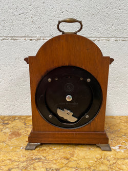 Miniature Mahogany Elliott of London Mantle Timepiece | Antique & Vintage | Moonee Ponds Antiques | Australia Wide Delivery