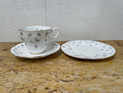 Royal Albert Blue Heaven Trio Set, Cup, Saucer and Tea Plate | Antique & Vintage | Moonee Ponds Antiques | Australia Wide Delivery