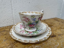 Royal Albert Nosegay Trio Set, Cup, Saucer and Tea Plate | Antique & Vintage | Moonee Ponds Antiques | Australia Wide Delivery