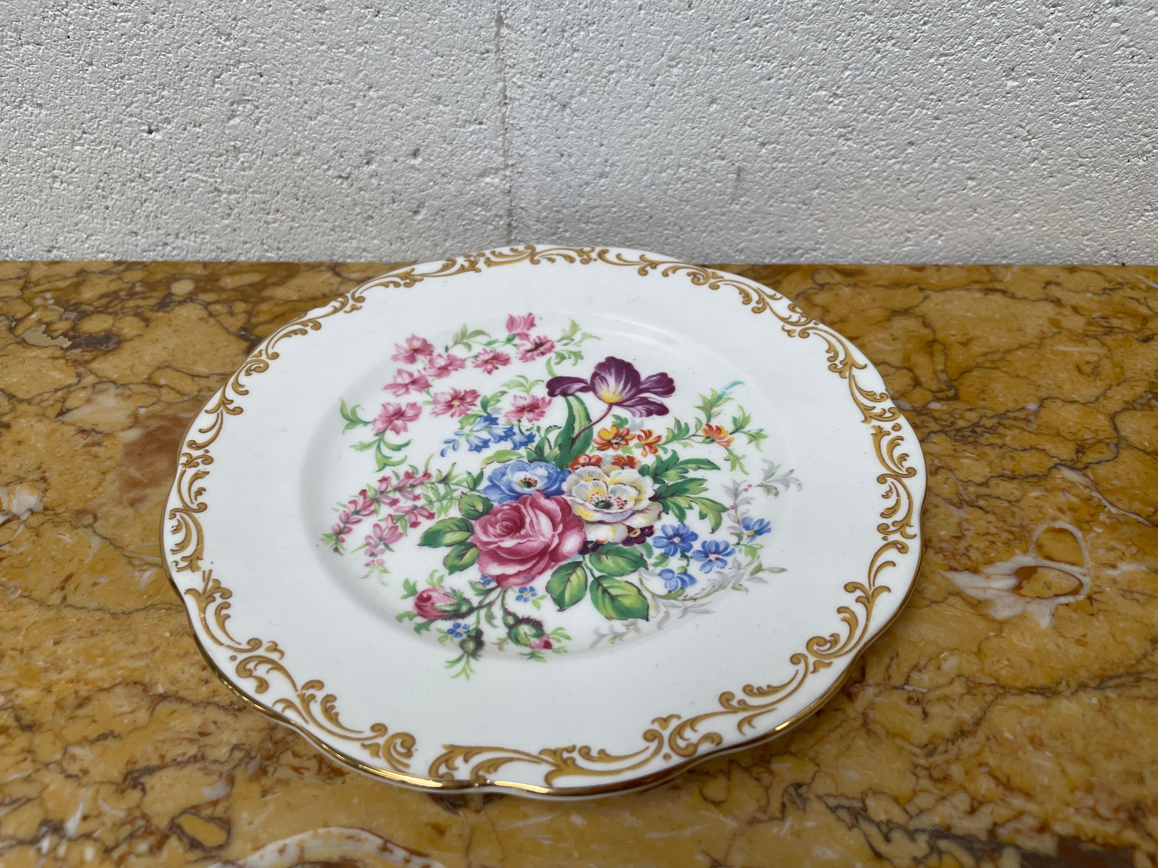 Royal Albert Nosegay Trio Set, Cup, Saucer and Tea Plate | Antique & Vintage | Moonee Ponds Antiques | Australia Wide Delivery