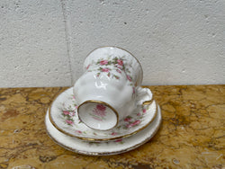 Stoke on Trent Paragon Bone China "Victorian Rose" Trio Set, Cup, Saucer and Tea Plate | Antique & Vintage | Moonee Ponds Antiques | Australia Wide Delivery