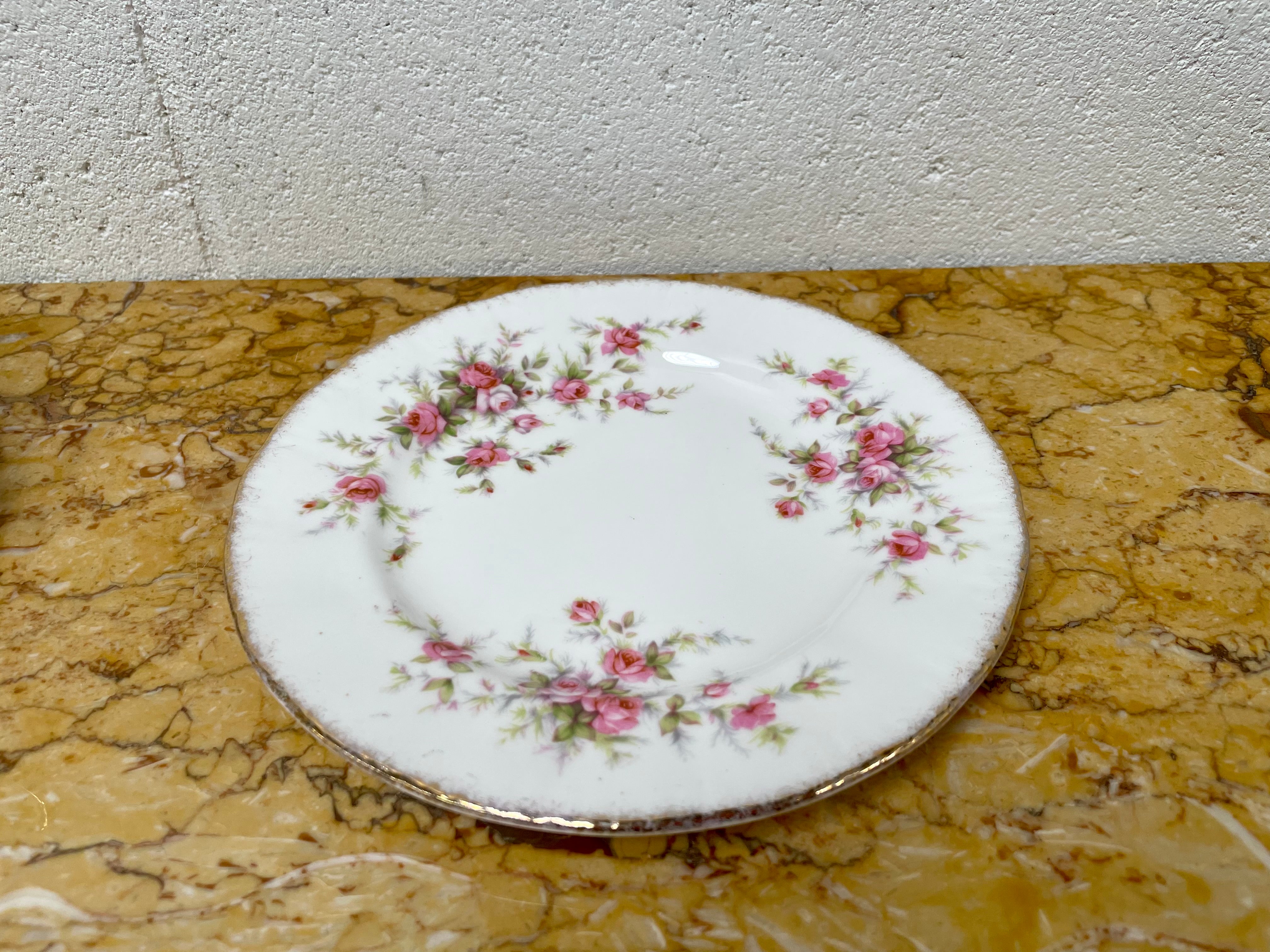 Stoke on Trent Paragon Bone China "Victorian Rose" Trio Set, Cup, Saucer and Tea Plate | Antique & Vintage | Moonee Ponds Antiques | Australia Wide Delivery