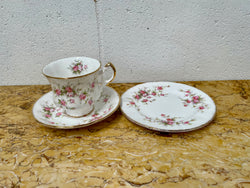 Stoke on Trent Paragon Bone China "Victorian Rose" Trio Set, Cup, Saucer and Tea Plate | Antique & Vintage | Moonee Ponds Antiques | Australia Wide Delivery