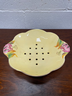 Royal Winton Petunia Draining Bowl | Antique & Vintage | Moonee Ponds Antiques | Australia Wide Delivery