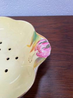Royal Winton Petunia Draining Bowl | Antique & Vintage | Moonee Ponds Antiques | Australia Wide Delivery