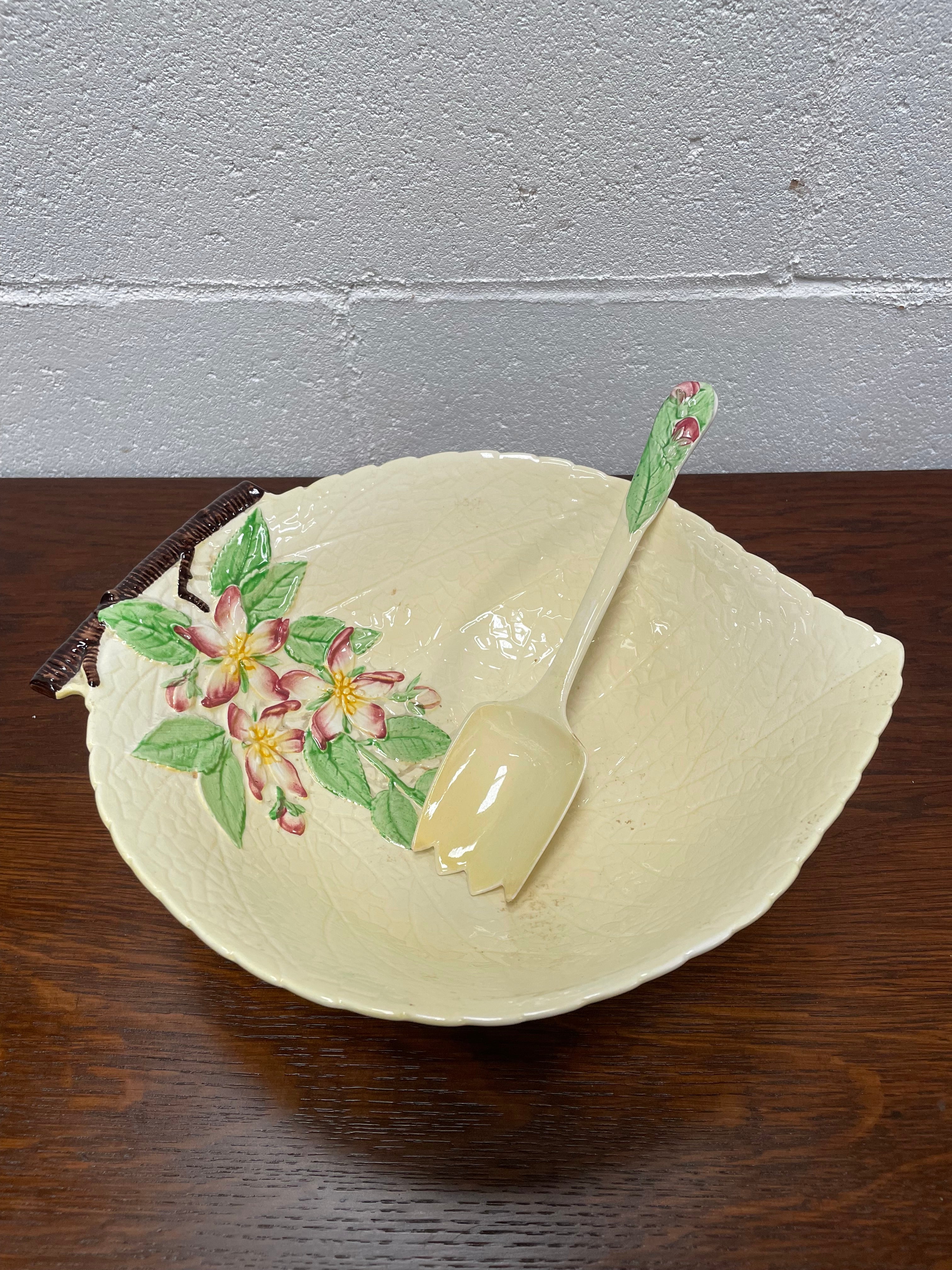 Large Carlton Ware Bowl and Matching Server | Antique & Vintage | Moonee Ponds Antiques | Australia Wide Delivery