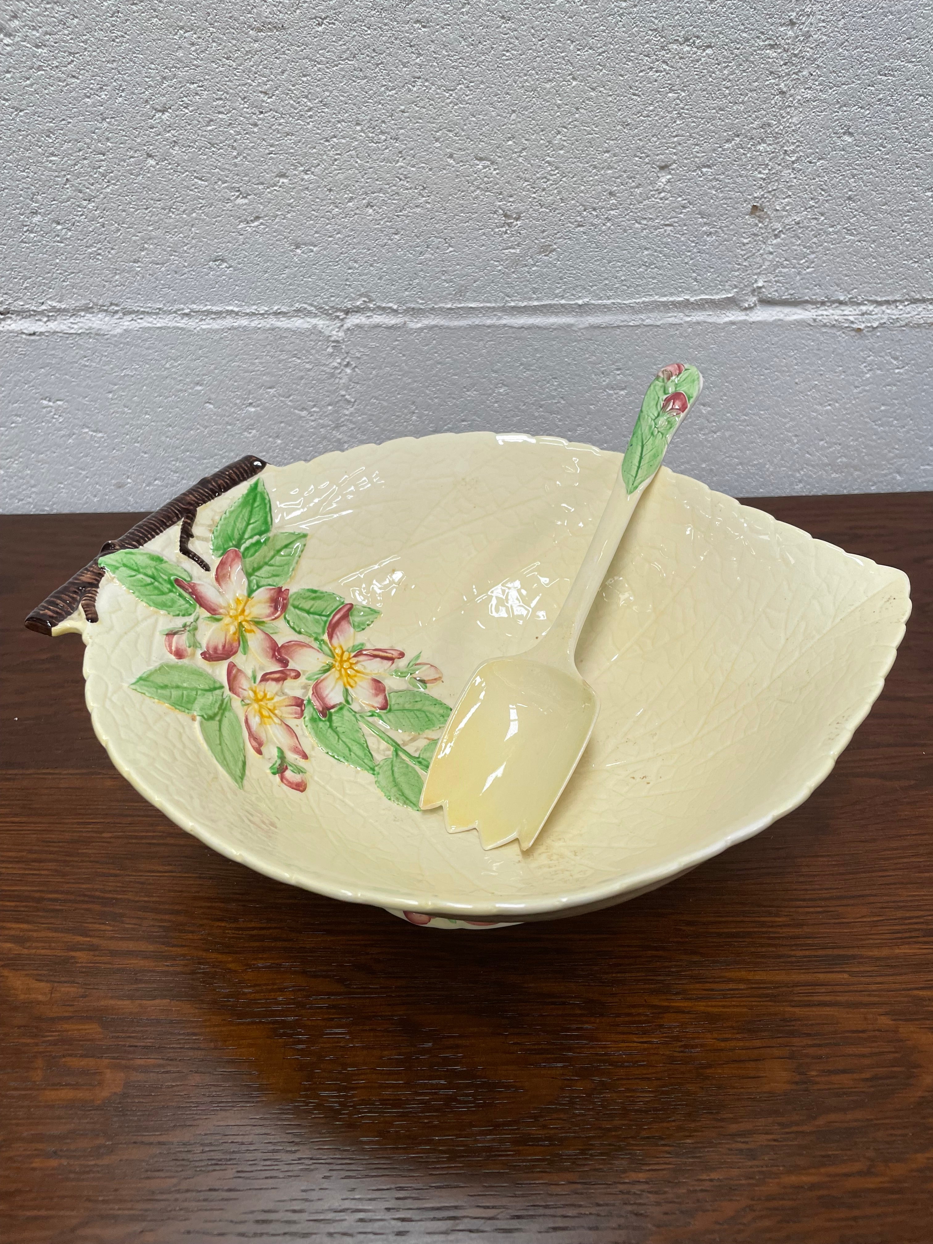 Large Carlton Ware Bowl and Matching Server | Antique & Vintage | Moonee Ponds Antiques | Australia Wide Delivery