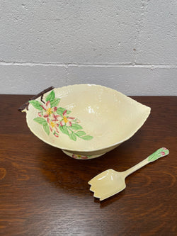 Large Carlton Ware Bowl and Matching Server | Antique & Vintage | Moonee Ponds Antiques | Australia Wide Delivery