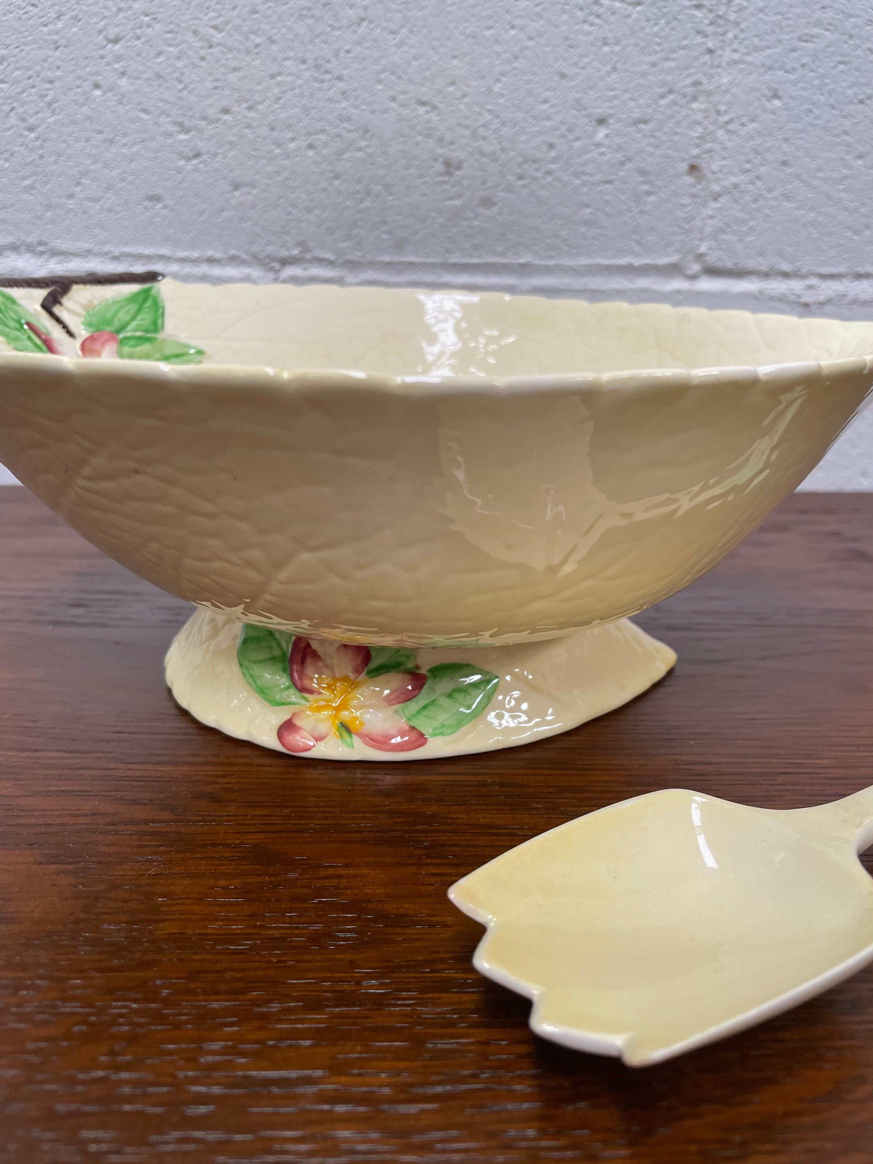 Large Carlton Ware Bowl and Matching Server | Antique & Vintage | Moonee Ponds Antiques | Australia Wide Delivery