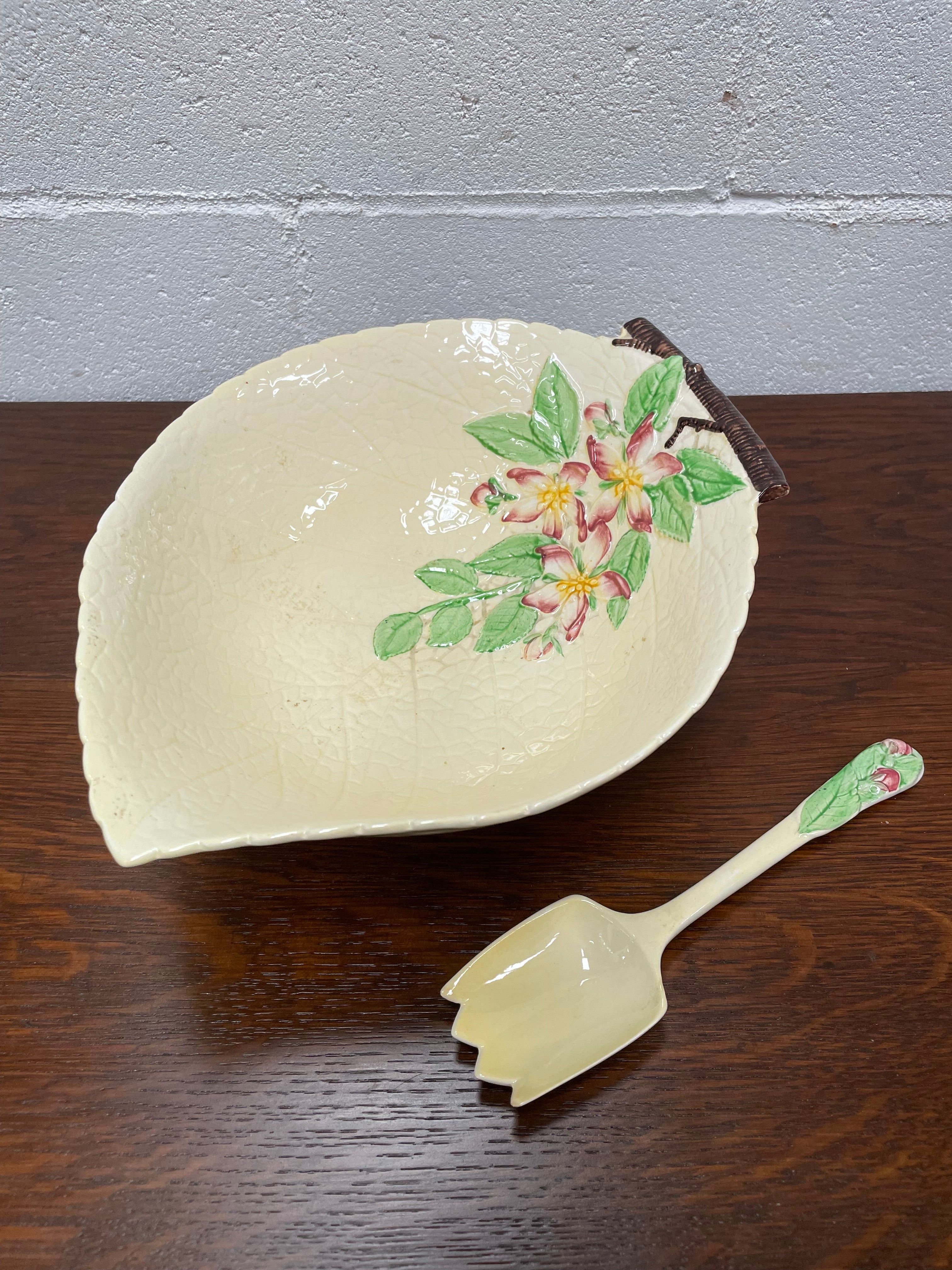 Large Carlton Ware Bowl and Matching Server | Antique & Vintage | Moonee Ponds Antiques | Australia Wide Delivery